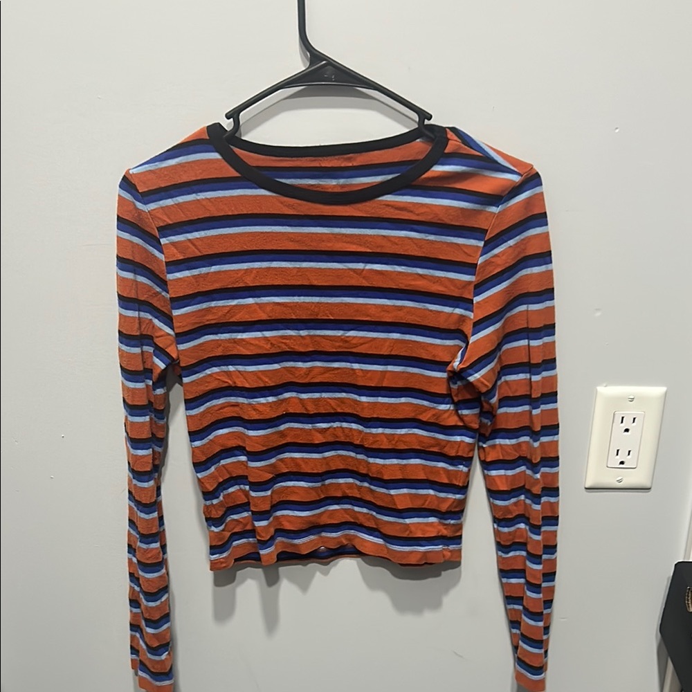 Striped Long Sleeve Top